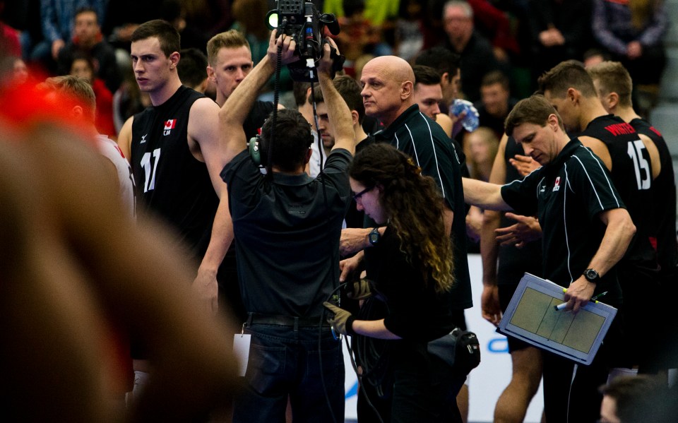 0019 Men Volleyball NORCECA Continental Olympic Qualification Tournament Edmonton January 10, 2016 ©KevinLightPhoto ©KevinLightPhoto _31Q3611