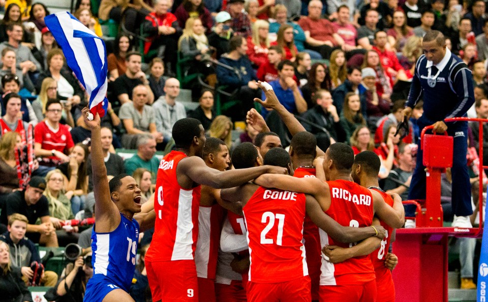 0020 Men Volleyball NORCECA Continental Olympic Qualification Tournament Edmonton January 10, 2016 ©KevinLightPhoto ©KevinLightPhoto _31Q3672