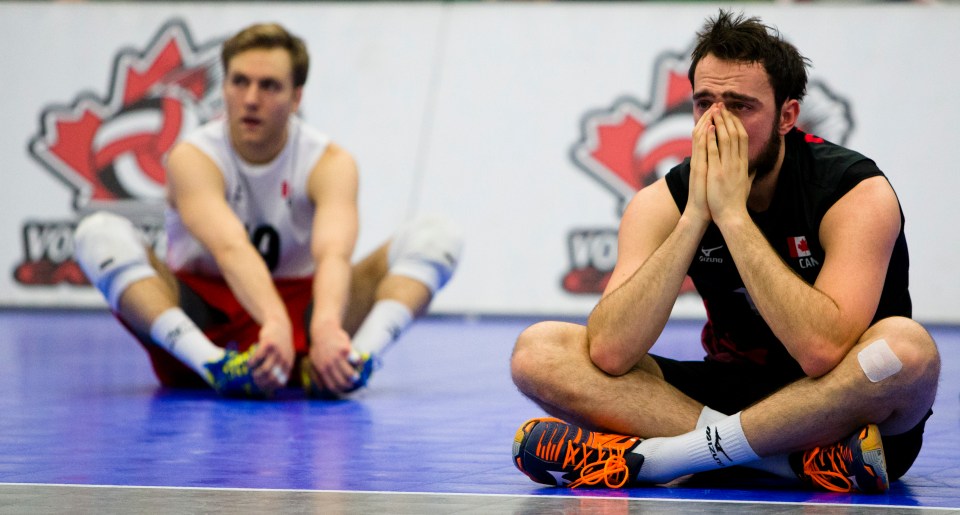 0023 Men Volleyball NORCECA Continental Olympic Qualification Tournament Edmonton January 10, 2016 ©KevinLightPhoto ©KevinLightPhoto _31Q3972