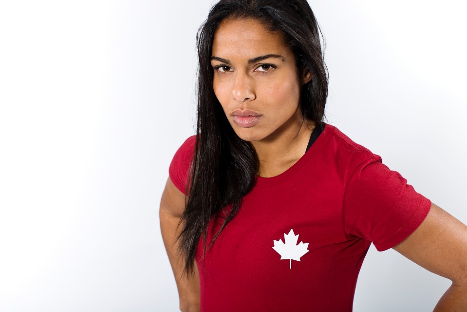 Magali Harvey Olympic Womens Rugby 7's Portrait