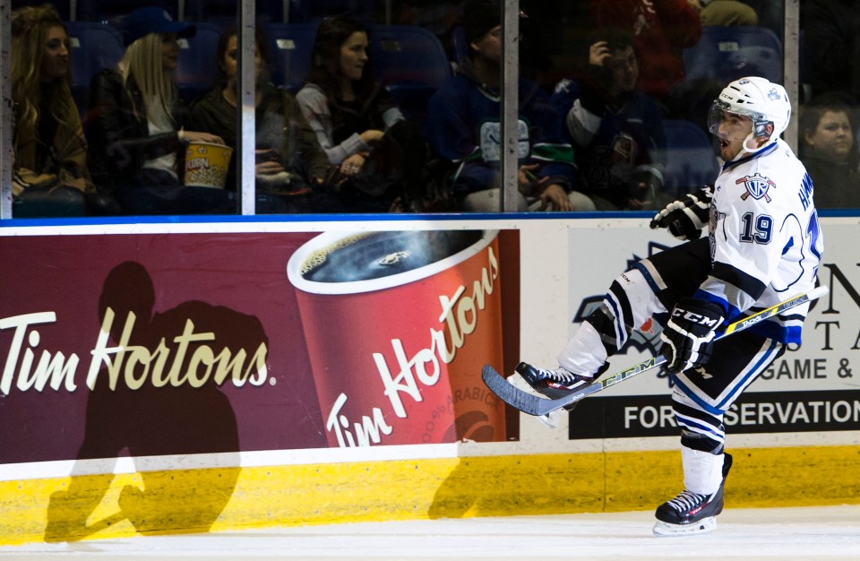 Victoria Royals beat the Medicine Hat Tigers 8-2