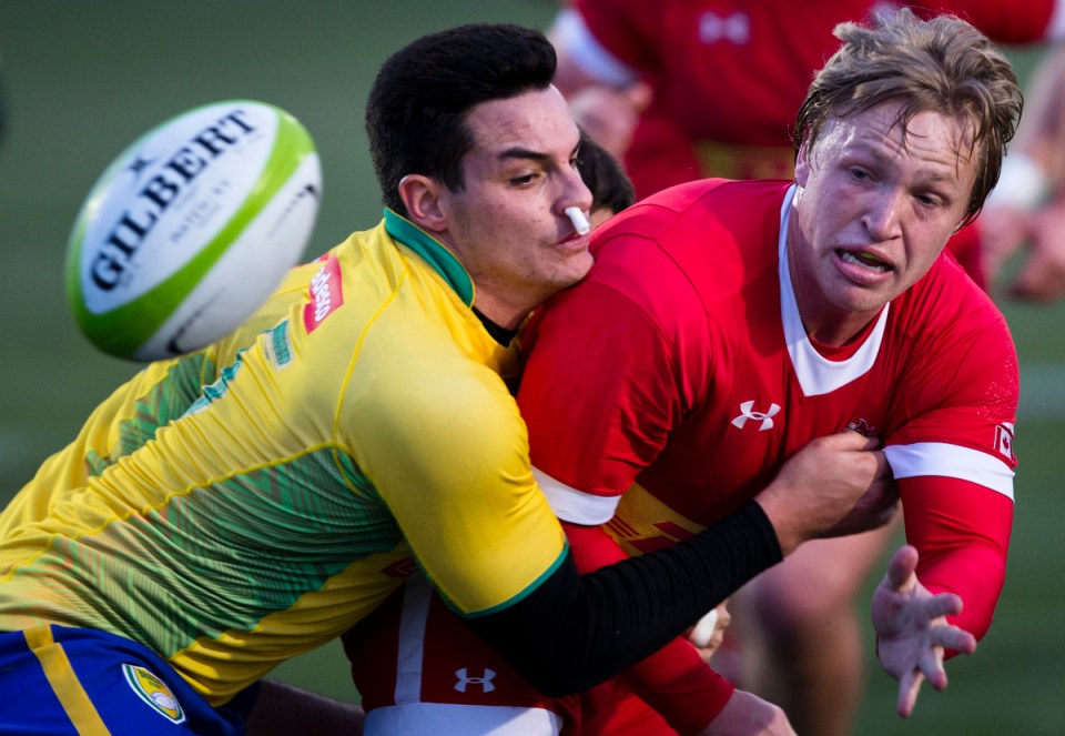 Gradyn Bowd Canada Brazil Daniel Sancery Americas Rugby Championship Kevin Light Photo