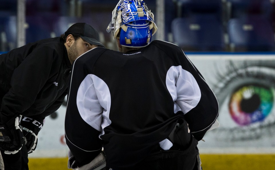 Lynden Sammartino Coleman Vollrath © Kevin Light PhotoVictoria Royals Practice March 10, 2016 ©KevinLightPhoto_31Q5388