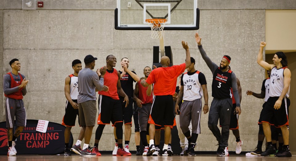 NBA Toronto Raptors Training Camp Vancouver