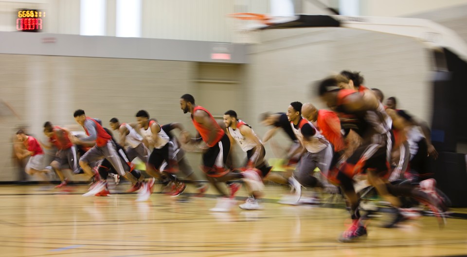 NBA Toronto Raptors Training Camp Vancouver