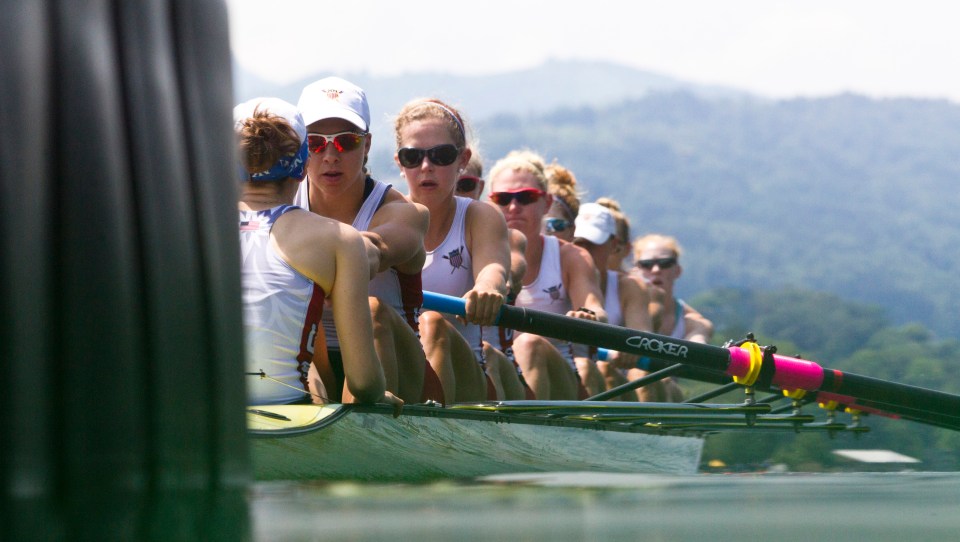 USA womens eight rowing Lucerne 2016 gold