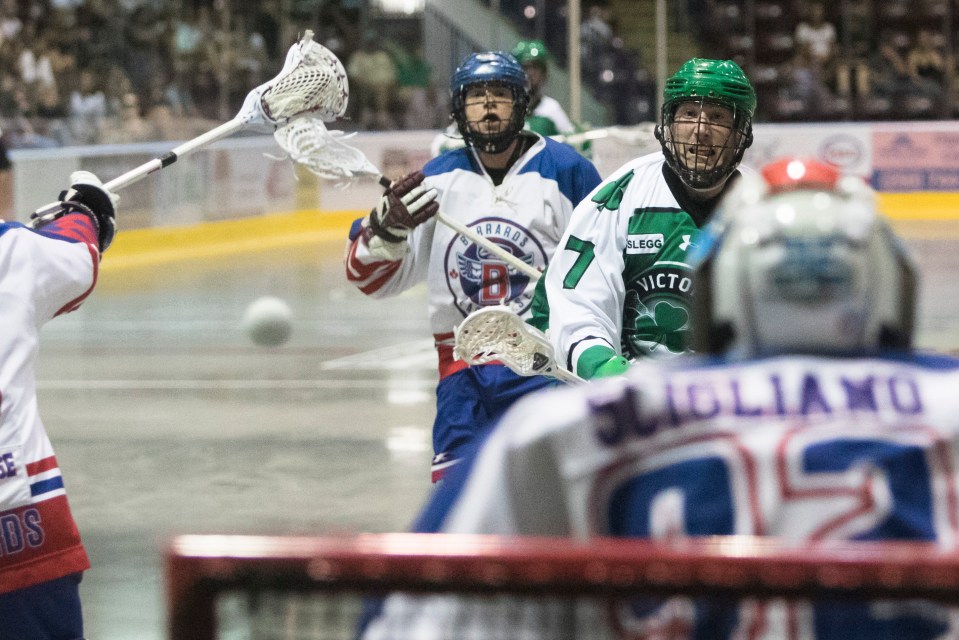 The Victoria Shamrocks play host to the Maple Ridge Burrards