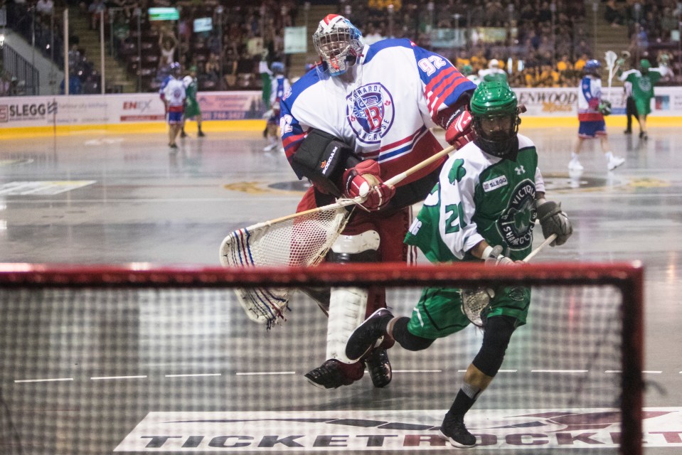 The Victoria Shamrocks play host to the Maple Ridge Burrards