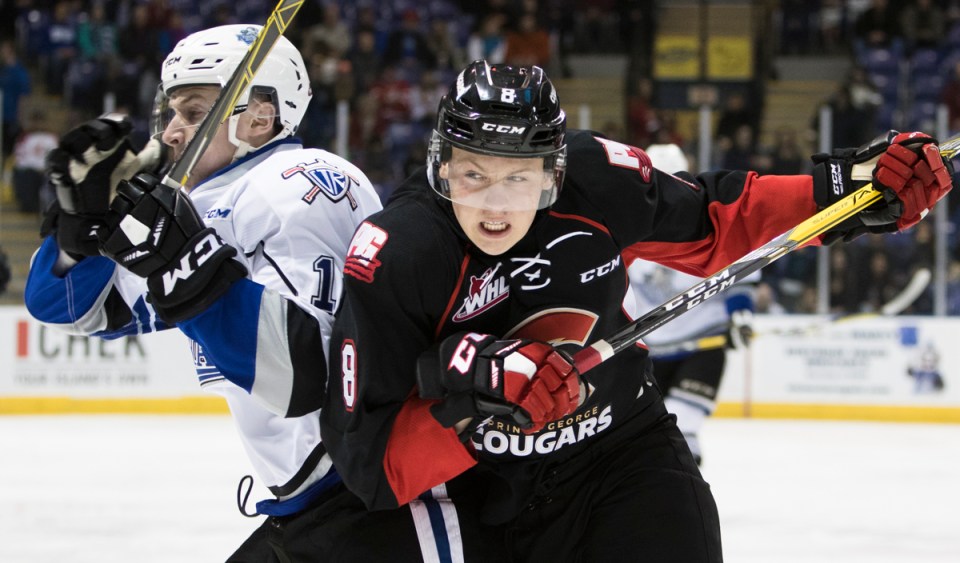 The Prince George Cougars visit Victoria Royals.