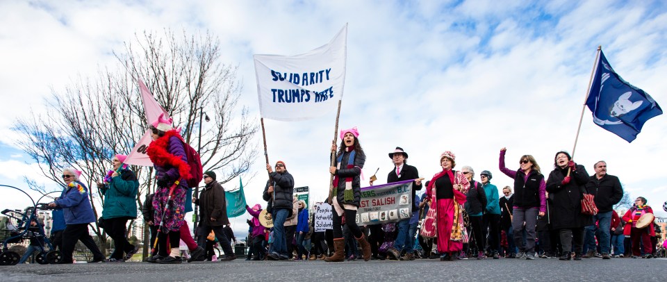TRUMP Protest  Women's March