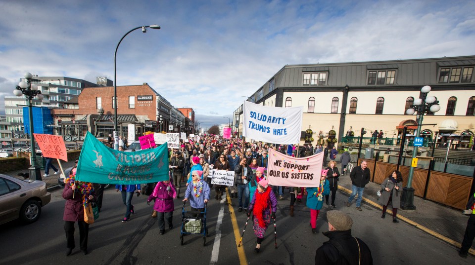 TRUMP Protest  Women's March