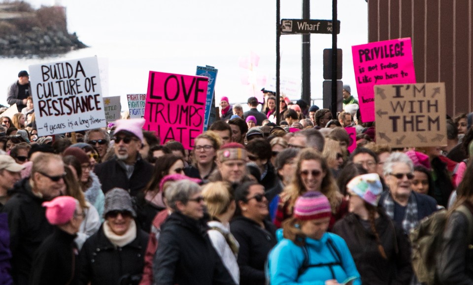 TRUMP Protest  Women's March