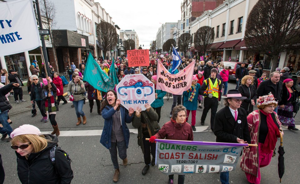 TRUMP Protest  Women's March