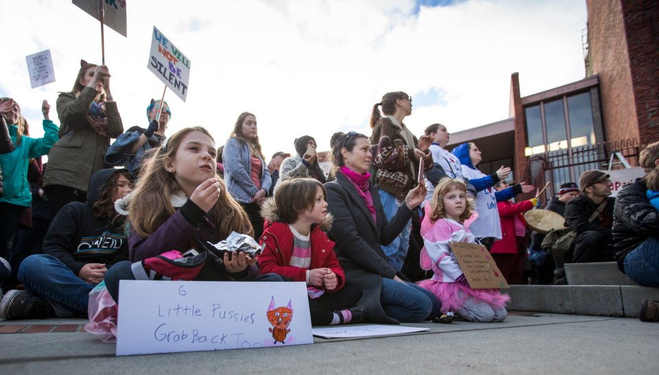 TRUMP Protest  Women's March
