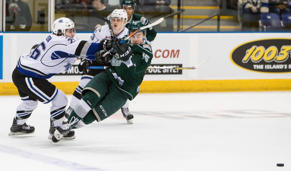 Royals vs Silvertips Game 3 March 28, 2017 Kevin Light 12