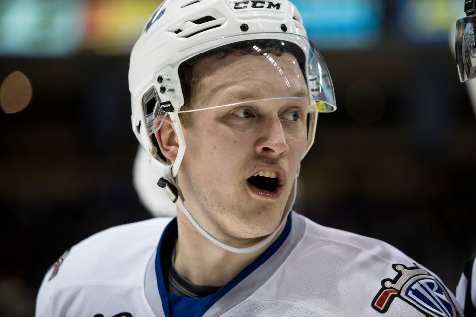 Royals vs Silvertips Game 3 March 28, 2017 Kevin Light 14