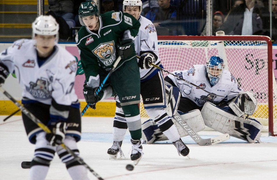 Royals vs Silvertips Game 3 March 28, 2017 Kevin Light 20