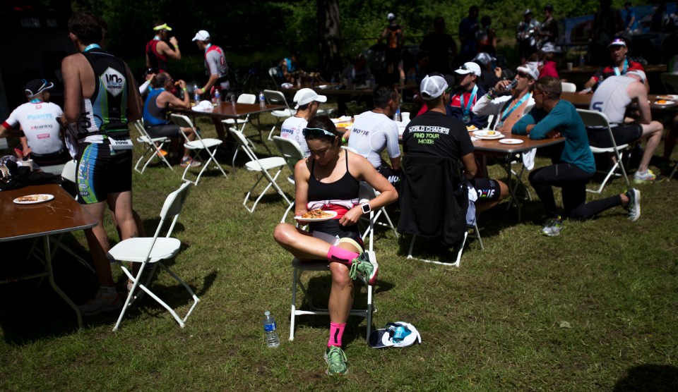 Ironman Victoria Triathlon 2017 Elk Lake Kevin Light Photo 15