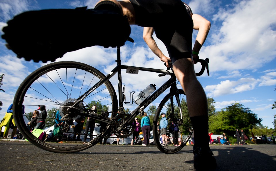 Ironman Victoria Triathlon 2017 Elk Lake Kevin Light Photo 7
