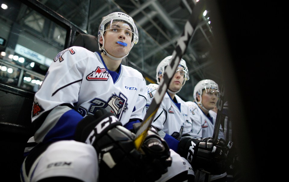 05 2 Victoria Royals vs Calgary Hitmen January 27, 2018_©KevinLight_48A0587A